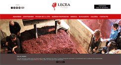 Desktop Screenshot of bodegaslecea.com